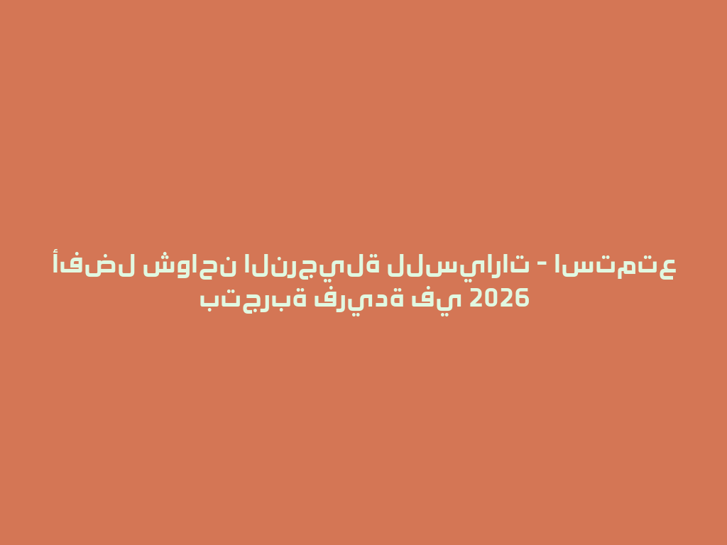 أفضل شواحن النرجيلة للسيارات - استمتع بتجربة فريدة في 2026 一