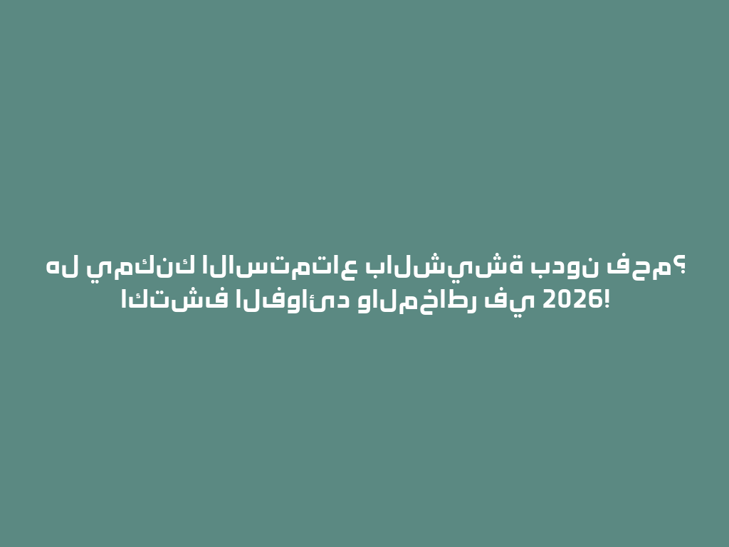 هل يمكنك الاستمتاع بالشيشة بدون فحم؟ اكتشف الفوائد والمخاطر في 2026! 一