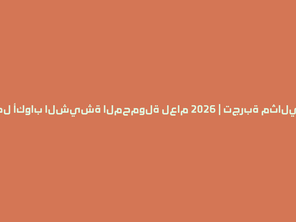 اكتشف أفضل أكواب الشيشة المحمولة لعام 2026 | تجربة مثالية للتدخين 一